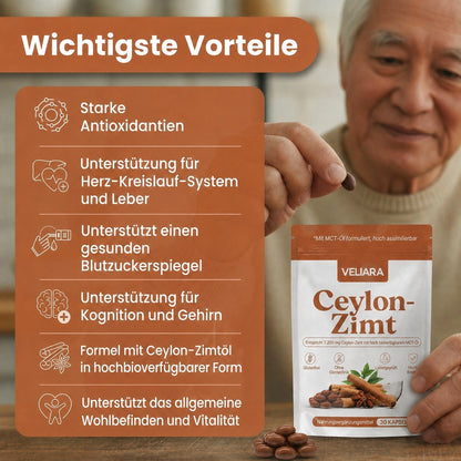 Ceylon-Zimt zur Unterstützung eines gesunden Blutzuckerspiegels